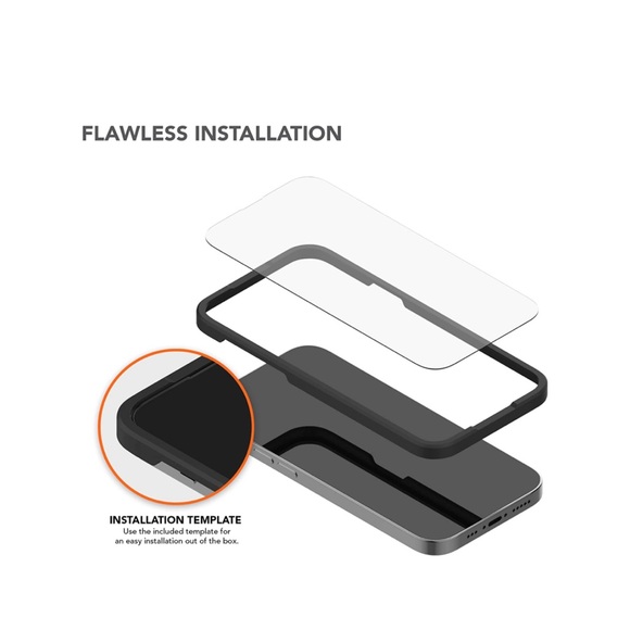 ROKFORM iPhone 14 Pro Max Tempered Glass Screen Protector, 2 Pack - Picture 4 of 4